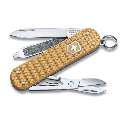 Przejdź do produktu scyzoryk Victorinox 0.6221.408G Precious Alox Brass Gold