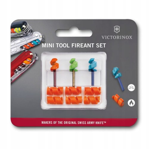 Przejdź do produktu zestaw 3 x krzesiwo i rozpałka Victorinox - Mini Tool FireAnt 4.1330.B1