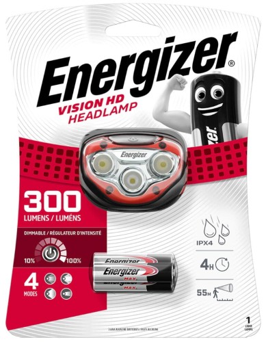 Przejdź do produktu latarka czołowa ENERGIZER VISION HD 300 LUMENÓW