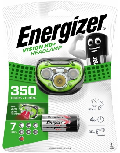 Przejdź do produktu latarka czołowa ENERGIZER VISION HD+ 350 lumenów