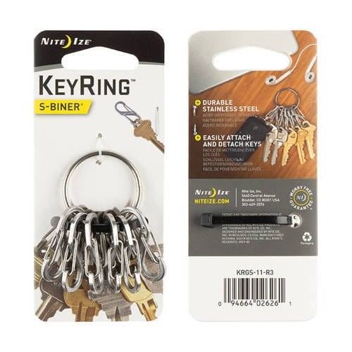 Przejdź do produktu KeyRing - Stalowy