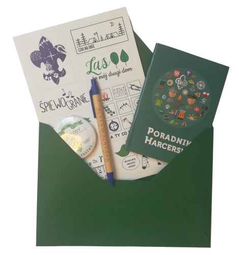 Przejdź do produktu zestaw prezentowy harcerski - koperta