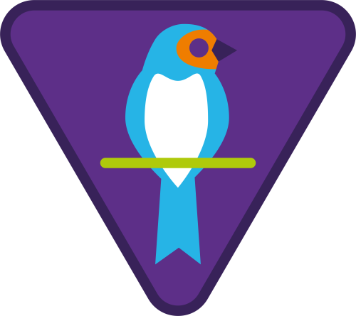 Przejdź do produktu plakietka tropy zuchowy ornitolodzy