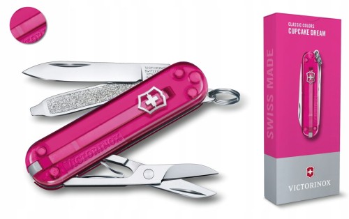 Przejdź do produktu Victorinox scyzoryk 0.6223.T5G Classic SD Cupcake Dream