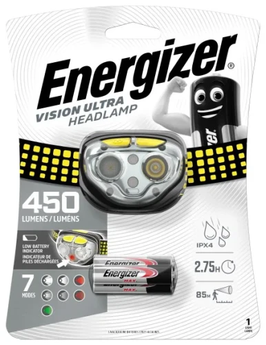 Przejdź do produktu latarka czołowa ENERGIZER VISION Ultra 450 lumenów