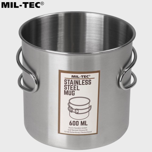 Przejdź do produktu kubek stalowy ze składanymi uchwytami 600 ml