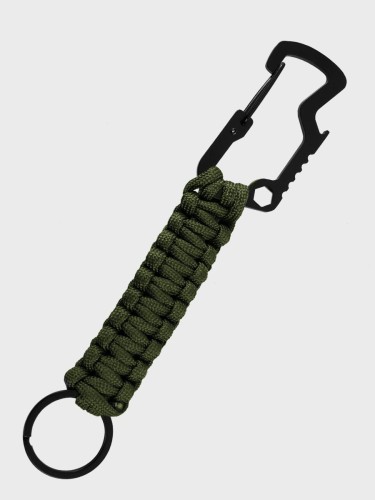 Przejdź do produktu karabińczyk z linką nylonową Dominator olive