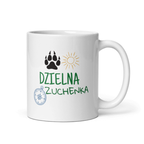 Przejdź do produktu Kubek ceramiczny  Dzielna zuchenka