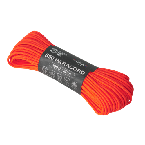 Przejdź do produktu paracord 550 pomarańczowy orange neon