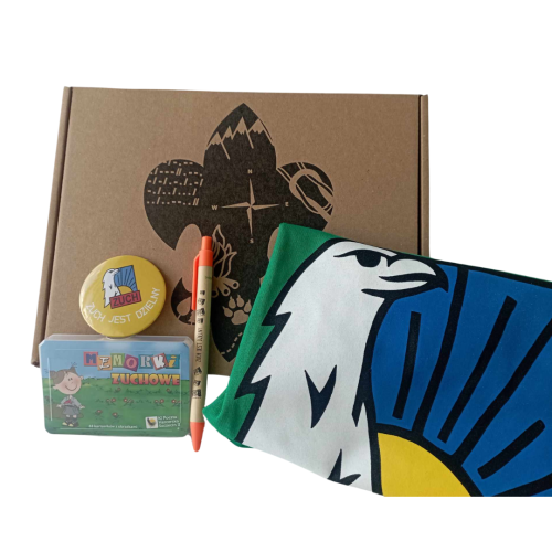 Przejdź do produktu zestaw prezentowy zuchowy - koszulka, memory