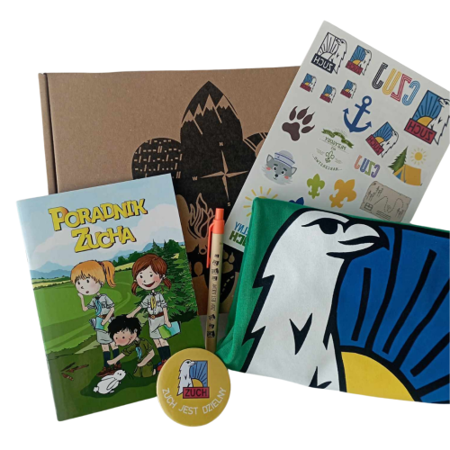 Przejdź do produktu zestaw prezentowy zuchowy - koszulka, tatuaże