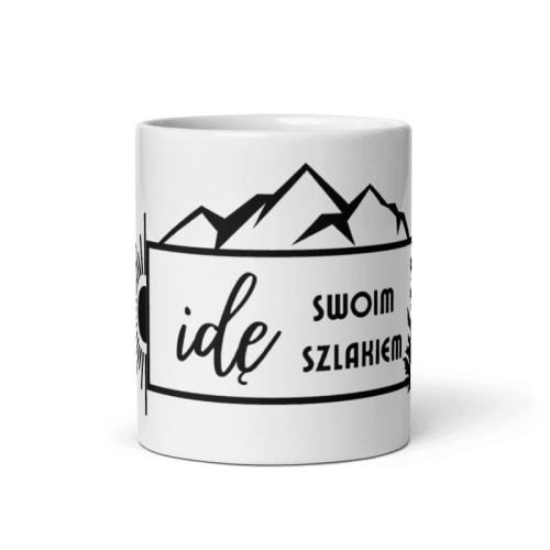 Przejdź do produktu Kubek ceramiczny "Idę swoim szlakiem"
