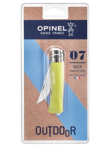 Przejdź do produktu OPINEL nóż nr 07 INOX zielony jasny (anyż)