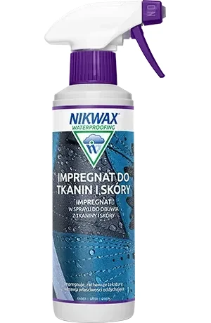 Przejdź do produktu Nikwax impregnat do tkanin i skór w sprayu 300 ml