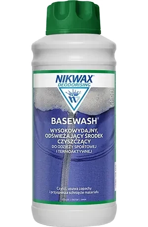 Przejdź do produktu Nikwax Base Wash 1000 ml - odzież techniczna, termoaktywna