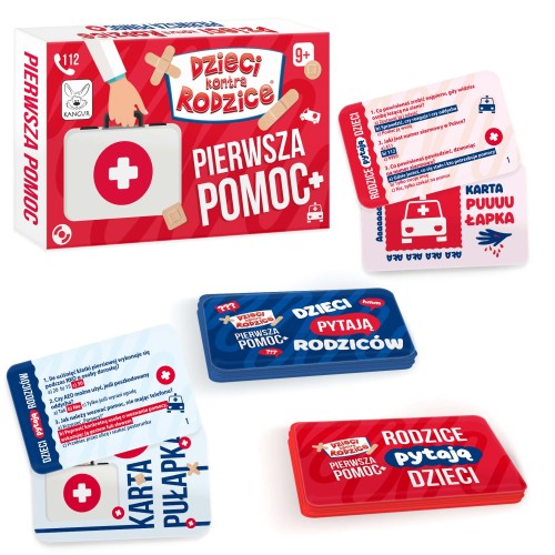 Przejdź do produktu gra Dzieci kontra Rodzice - Pierwsza Pomoc