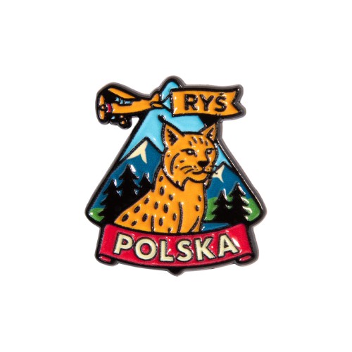 Przejdź do produktu przypinka Polska ryś