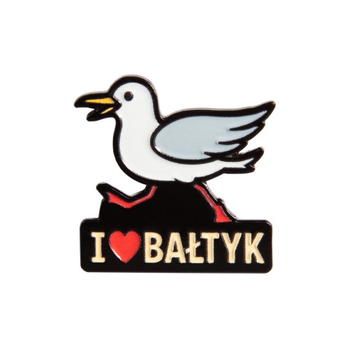 Przejdź do produktu przypinka MEWA I love Bałtyk