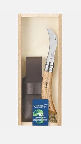 Przejdź do produktu zestaw - nóż OPINEL No 08 INOX grzybiarz z etui