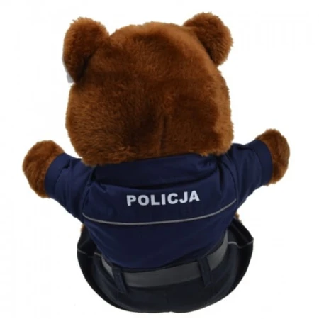 maskotka Miś Policjant