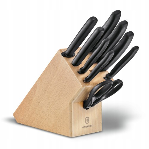 Przejdź do produktu blok noży Victorinox drewniany - 9 elementów (6 noży) 