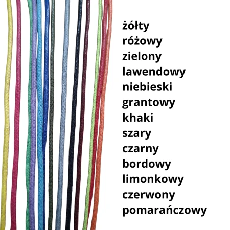 bransoletka harcerska - lilijka mała (różne kolory)