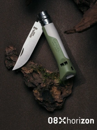 Opinel Nóż Horizon No.08 Grey/Khaki