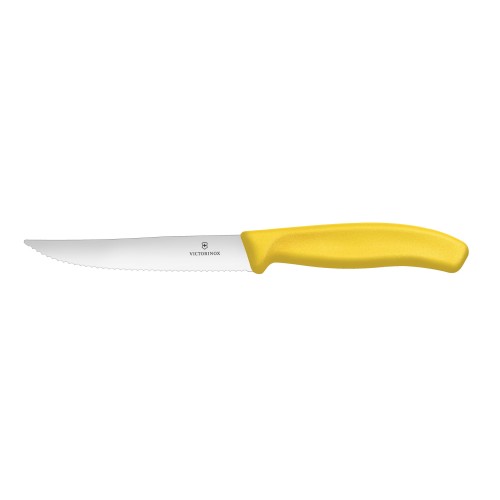 Przejdź do produktu Swiss Classic nóż kuchenny Victorinox 6.7936.12L8, z ząbkami, żółty
