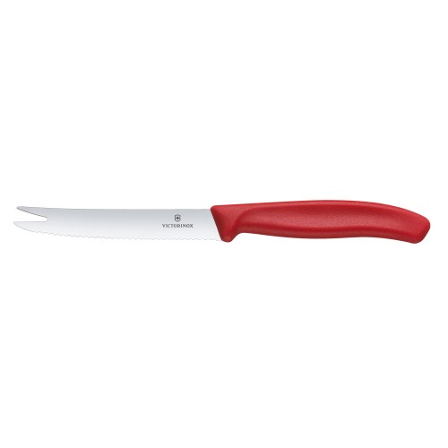 Przejdź do produktu Swiss Classic nóż kuchenny Victorinox 6.7861, z ząbkami, czerwony