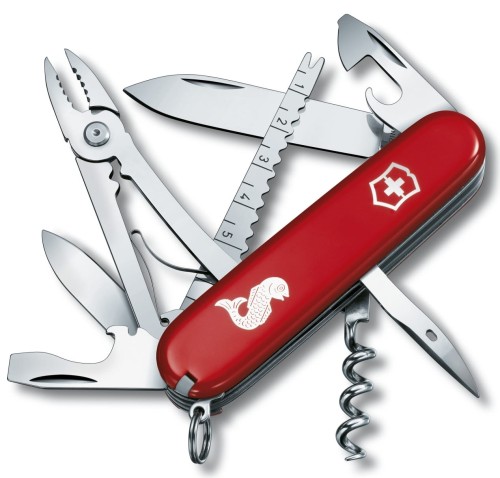 Przejdź do produktu scyzoryk Victorinox 1.3653.72 Angler czerwony