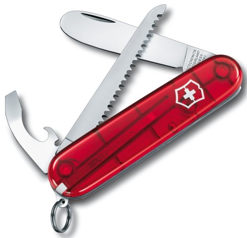 Przejdź do produktu scyzoryk Victorinox 0.2373.T My First... czerwony transparentny