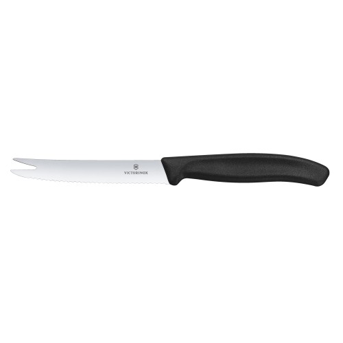 Przejdź do produktu Swiss Classic nóż kuchenny Victorinox 6.7863, z ząbkami, czarny