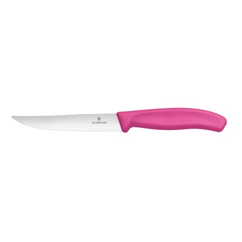 Przejdź do produktu Swiss Classic nóż kuchenny Victorinox 6.7936.12L5, z ząbkami, różowy