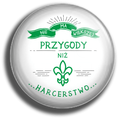 Przejdź do produktu przypinka harcerska  - nie ma większej przygody