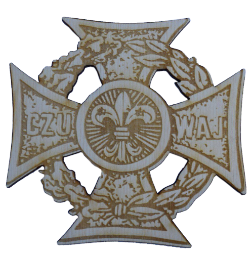 Przejdź do produktu krzyż harcerski - drewniany (duży)