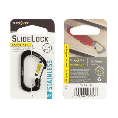 Przejdź do produktu S-Biner #2 SlideLock stalowy - czarny 