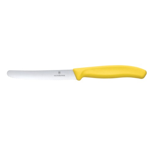 Przejdź do produktu Swiss Classic nóż kuchenny Victorinox 6.7836.L118, z ząbkami, żółty