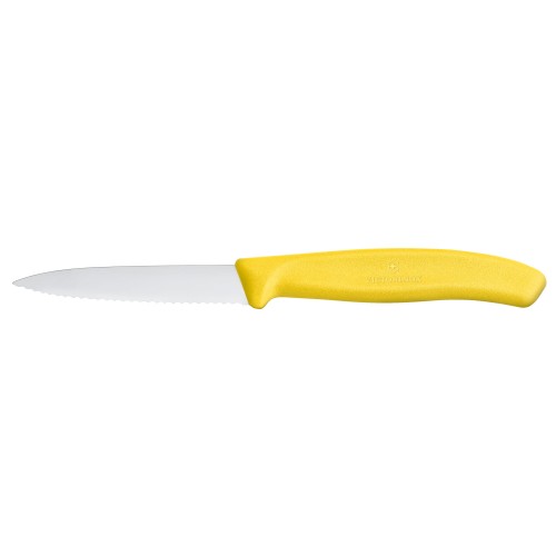 Przejdź do produktu Swiss Classic nóż kuchenny Victorinox 6.7636.L118, z ząbkami, żółty