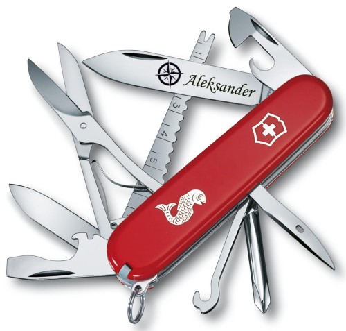 Przejdź do produktu scyzoryk Victorinox 1.4733.72 Fisherman z grawerem