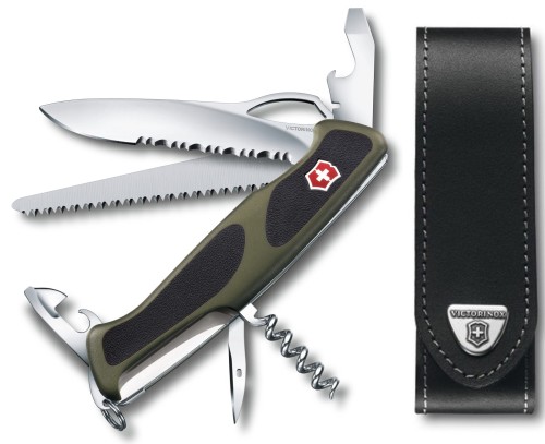 Przejdź do produktu zestaw scyzoryk Victorinox 0.9563.MWC4 RangerGrip 179 plus etui 4.0505.L