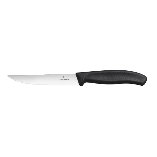 Przejdź do produktu Swiss Classic nóż kuchenny Victorinox 6.7933.12, z ząbkami, czarny 