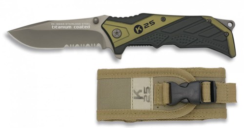 Przejdź do produktu nóż składany K25 Tactical Green