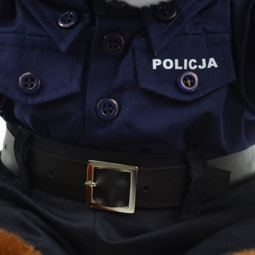 maskotka Miś Policjant